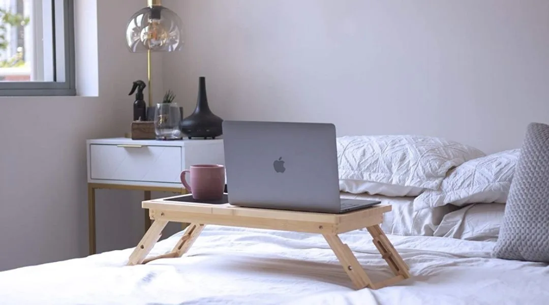 Teletrabajar en la cama