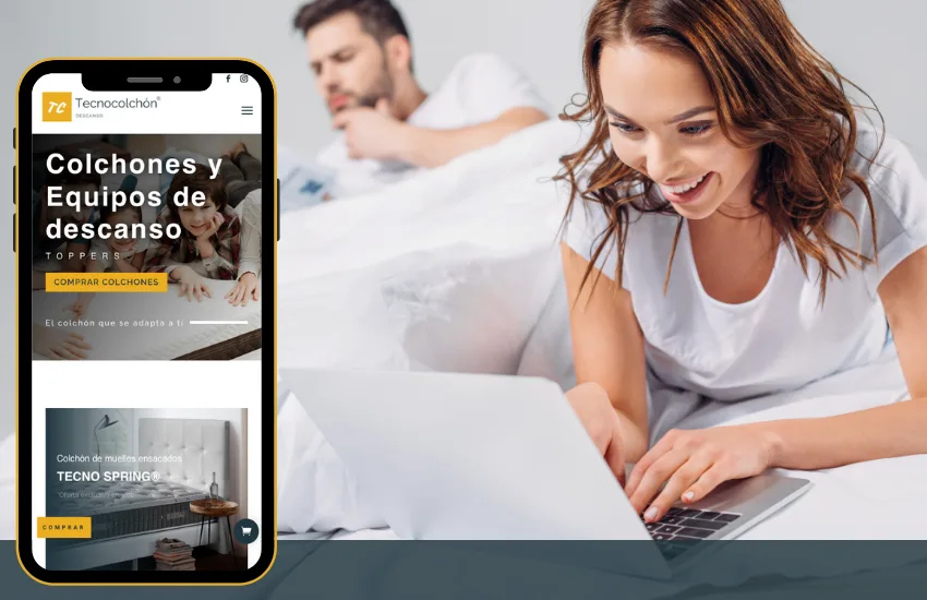 Nueva web de Tecnocolchón | Colchones y descanso